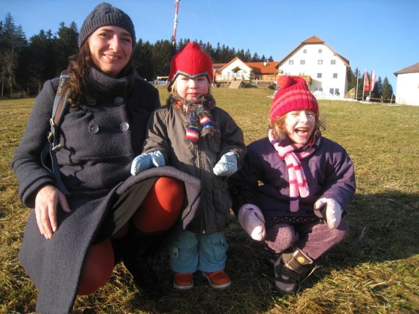 Landhaus Waldfrieden Lassnitzhoehe Buitenkant foto
